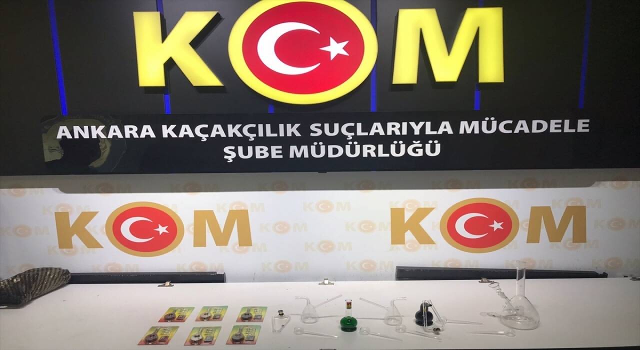 Ankara’da Kaçakçılık Suçlarıyla Mücadele Şubesi ekiplerinin denetimlerinde 5 kişi gözaltına alındı