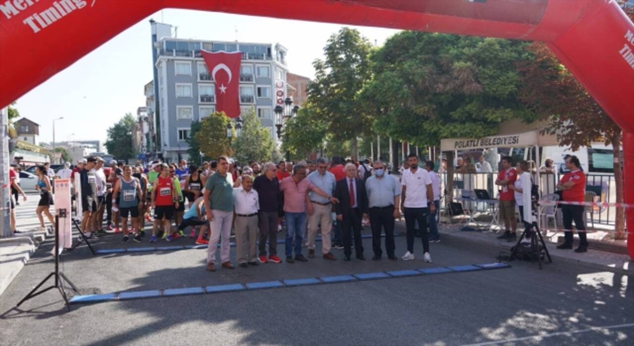 Polatlı’da Duatepe Yarı Maratonu koşuldu