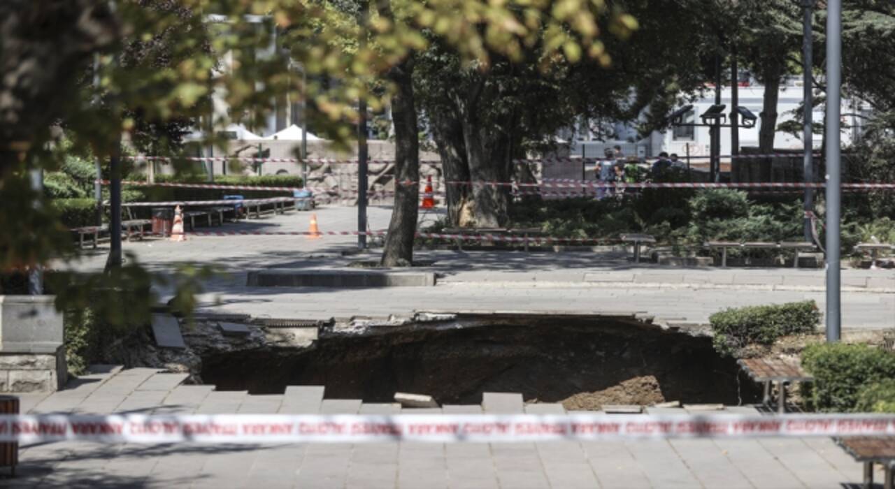 Ankara Güvenpark’ta göçük meydana geldi