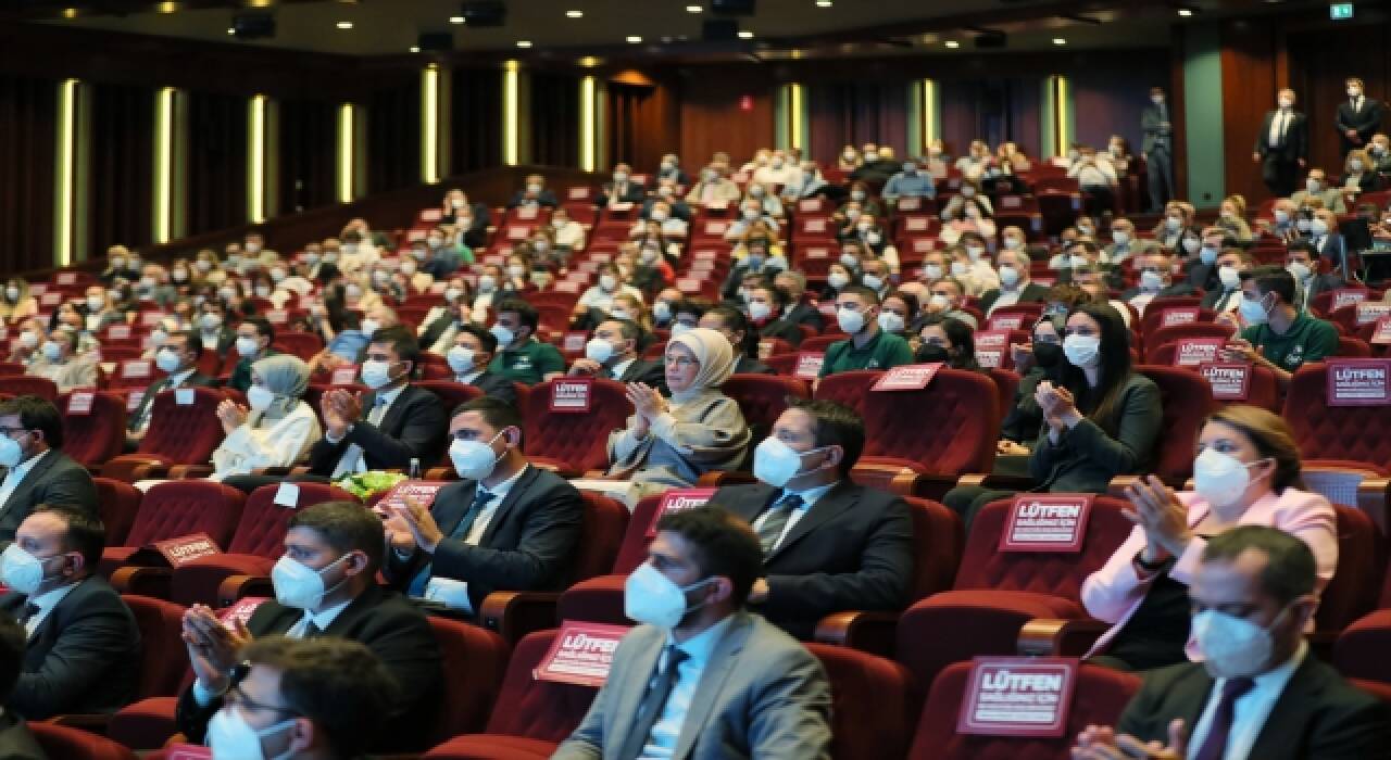 Emine Erdoğan, Sıfır Atık Kısa Film Yarışması Ödül Töreni’nde konuştu