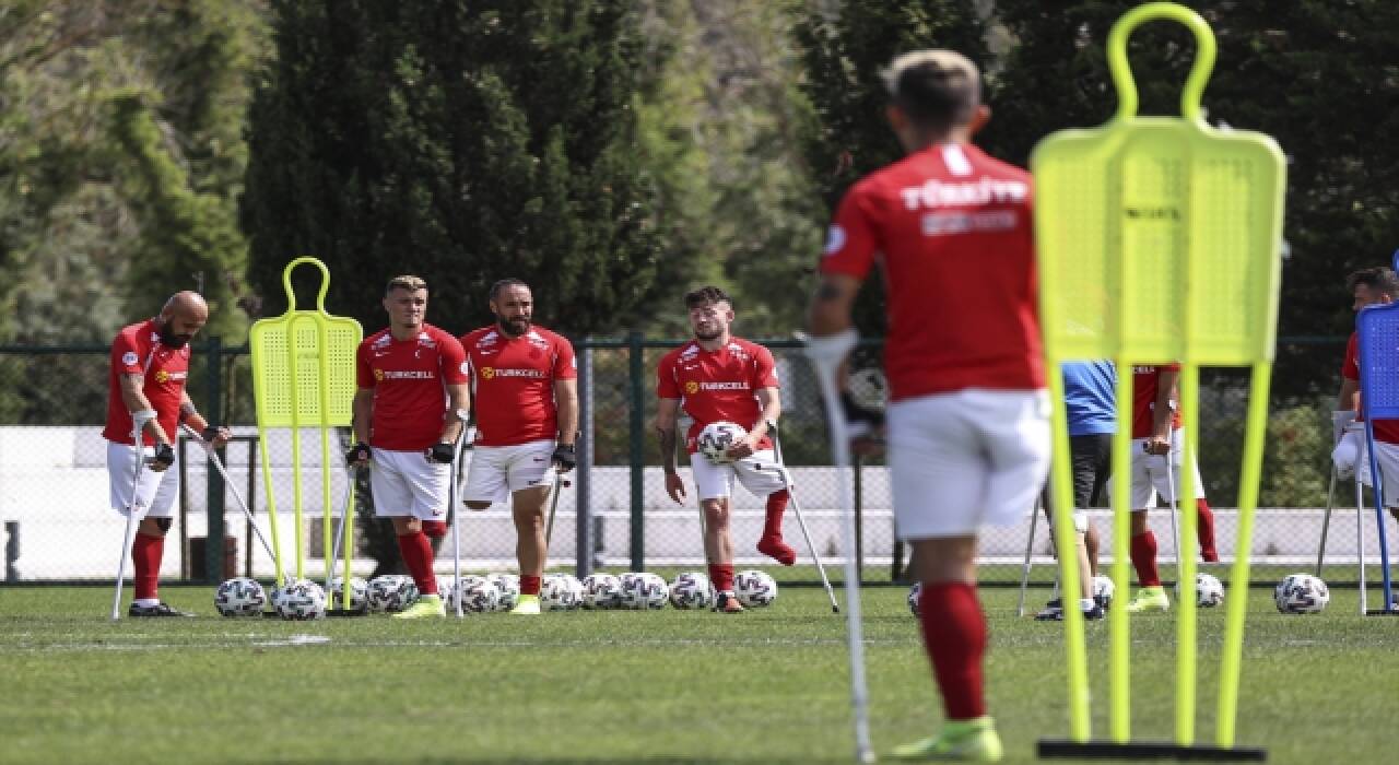 Ampute Milli Futbol Takımı hazırlıklarını sürdürüyor