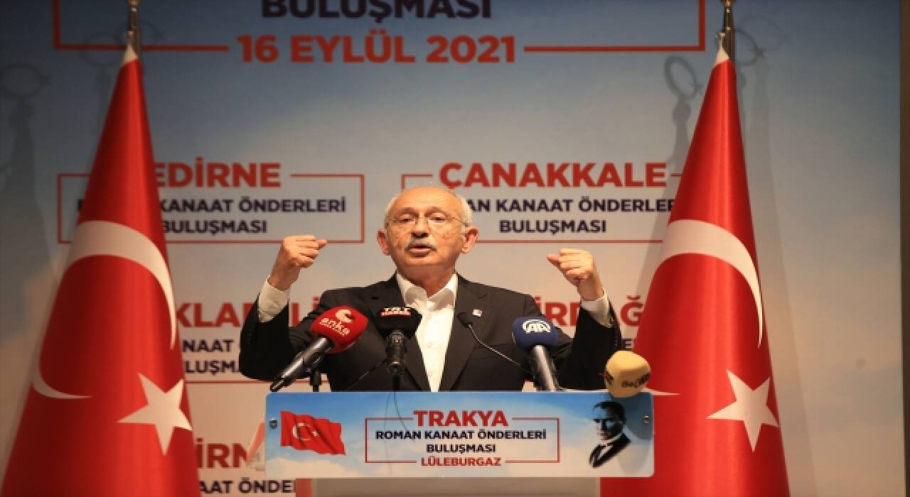 CHP Genel Başkanı Kılıçdaroğlu, ”Roman Kanaat Önderleri Buluşması”nda konuştu: