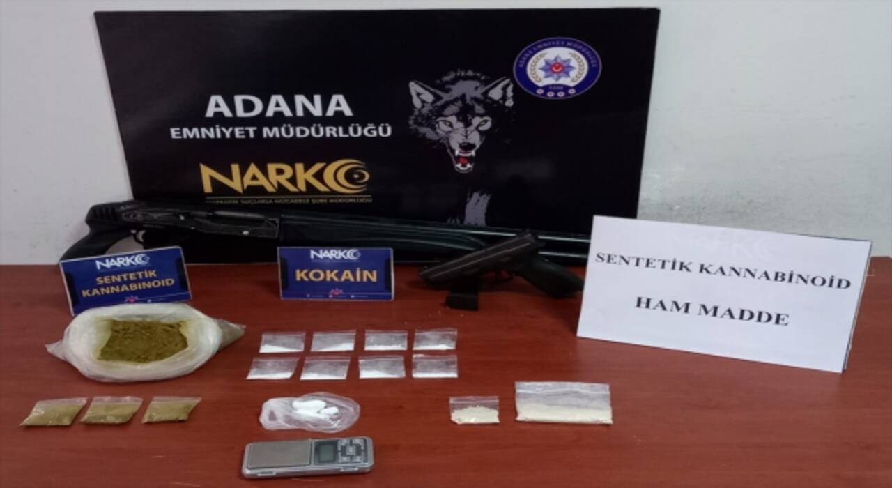 Adana'da uyuşturucu operasyonu