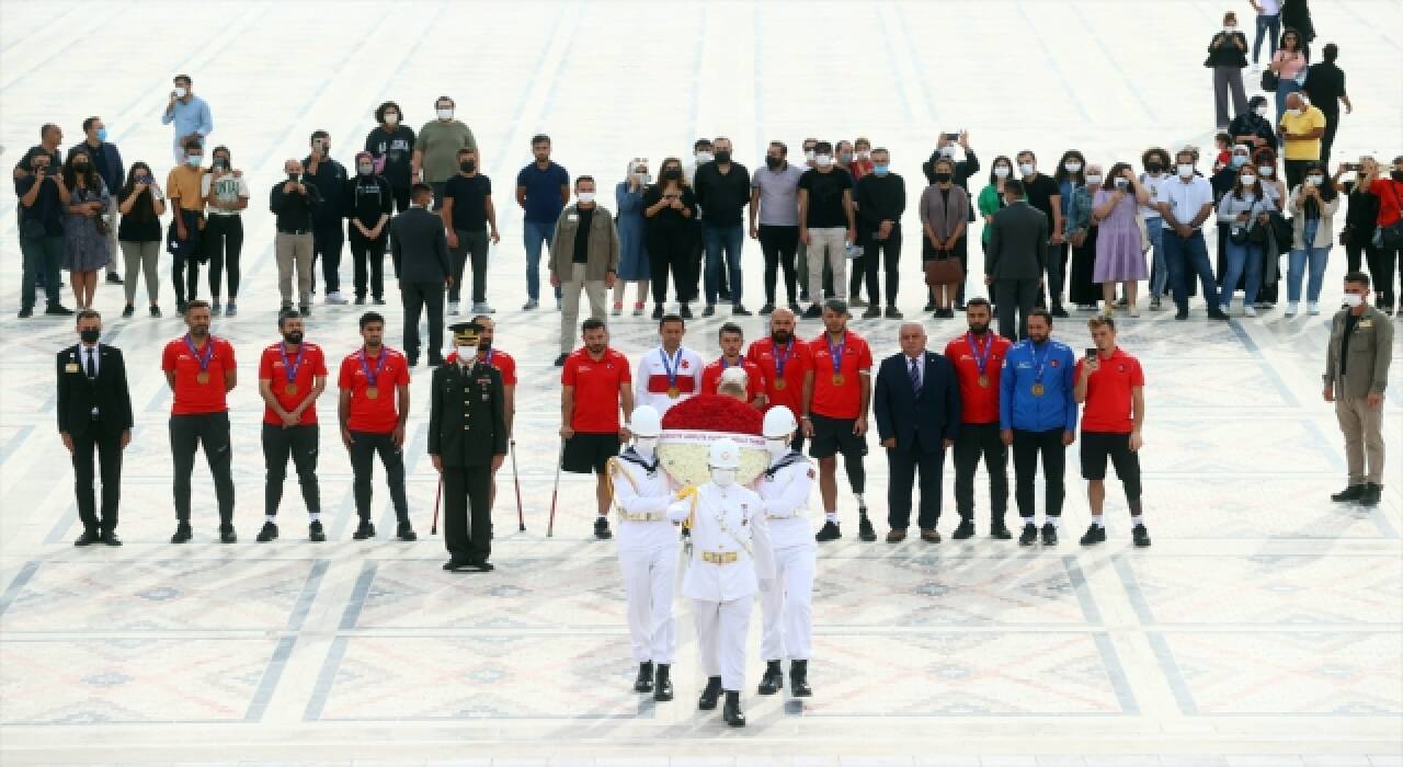 Ampute Futbol Milli Takımı, Anıtkabir'de