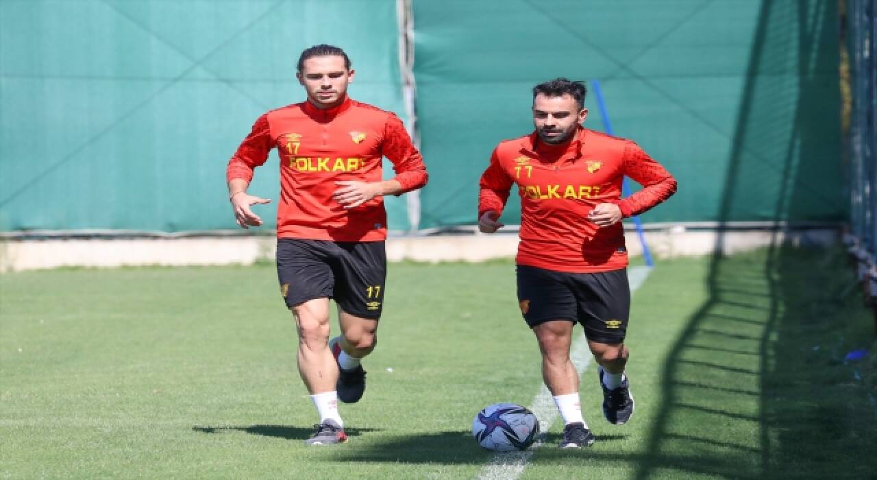 Göztepe, Galatasaray maçı hazırlıklarını sürdürdü