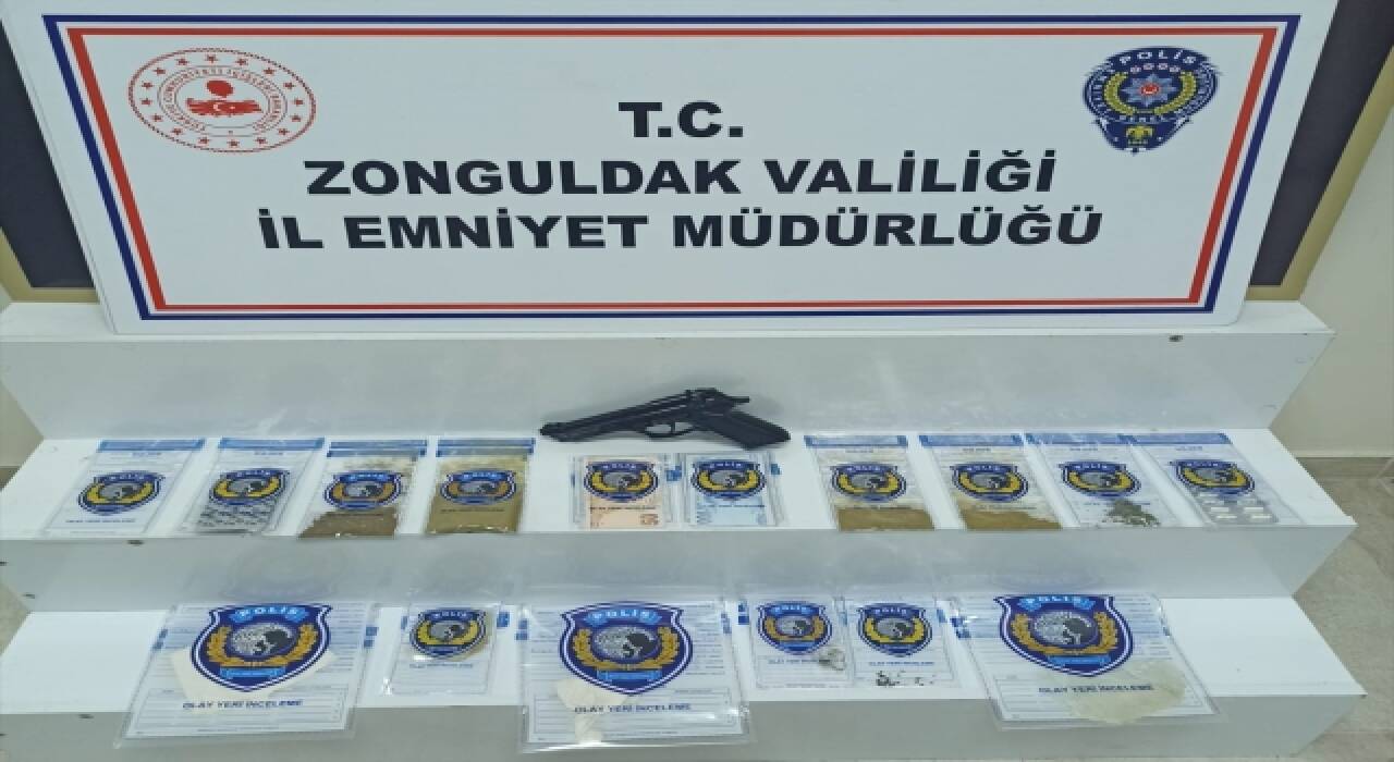 Zonguldak'ta uyuşturucu operasyonu