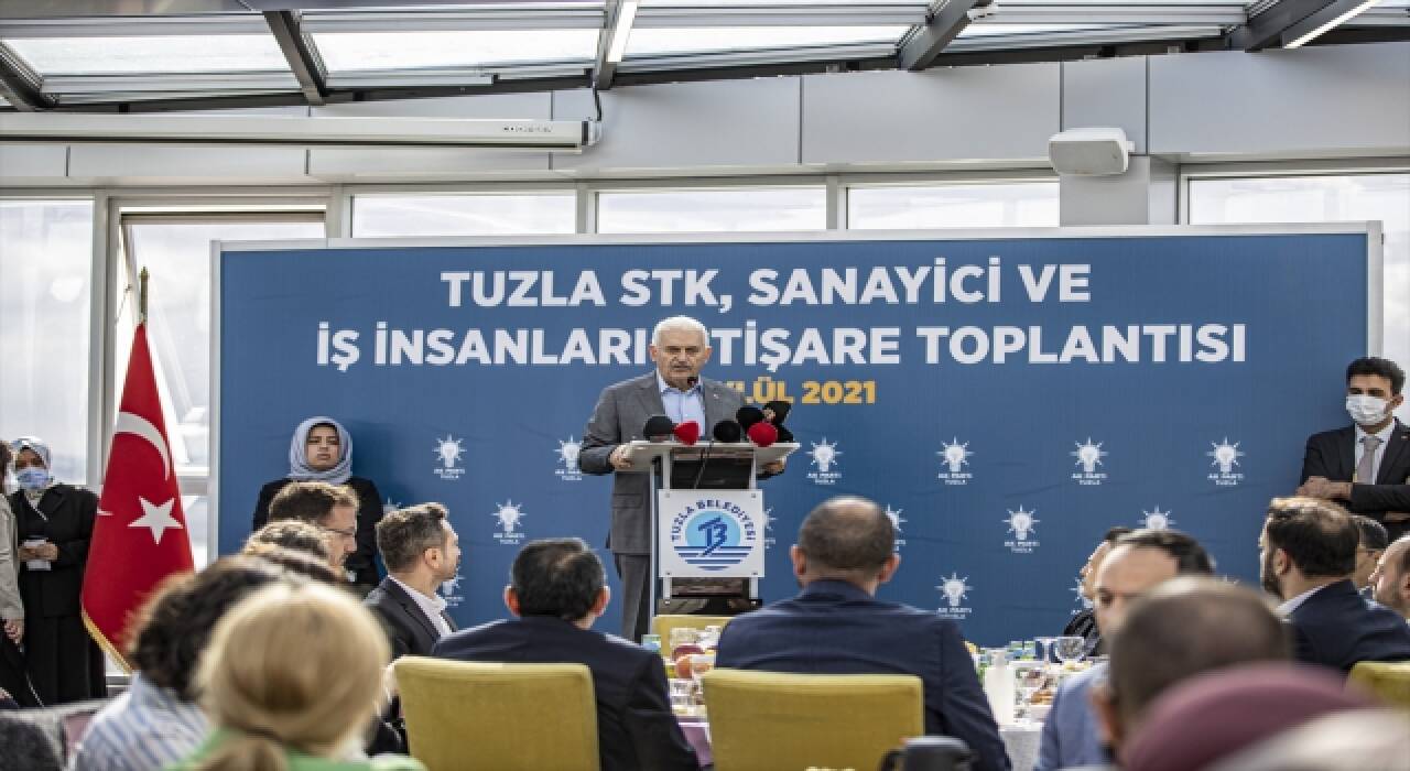 AK Parti Genel Başkanvekili Yıldırım, Tuzla’da esnaf, sanayici ve STK temsilcileriyle buluştu: