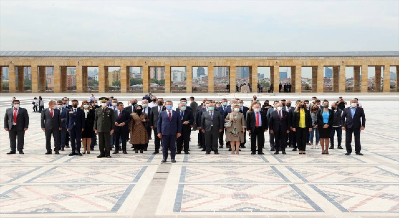 Türkiye Değişim Partisi Genel Başkanı Sarıgül, Anıtkabir’de