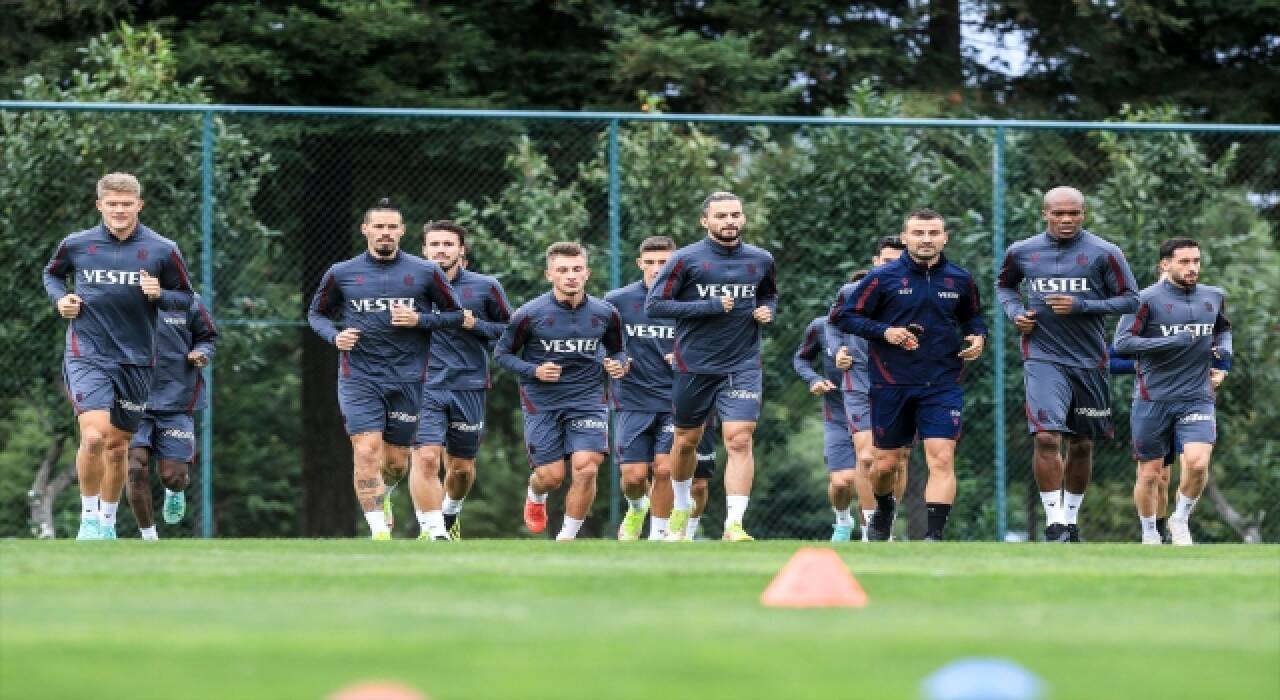 Trabzonspor, Kayserispor maçı hazırlıklarını sürdürdü