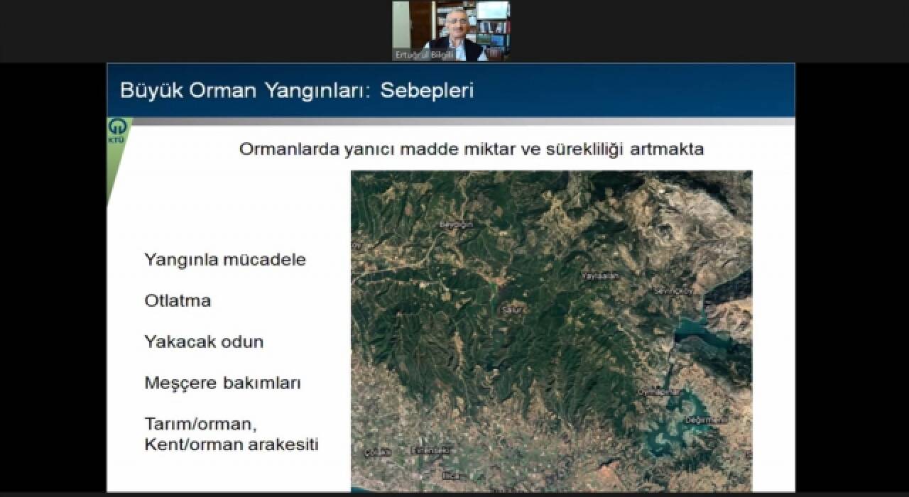 Uzman akademisyenler ”orman yangınlarıyla mücadele” için buluştu 