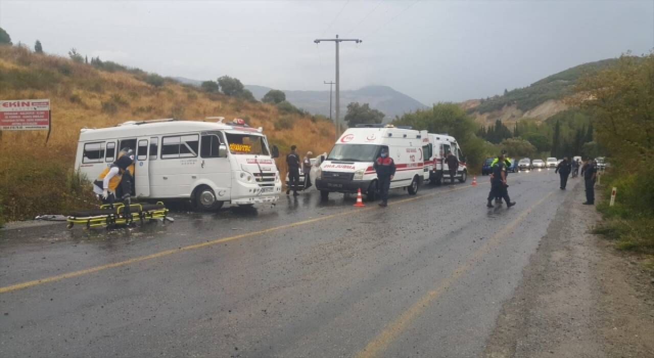 Aydın’da zincirleme trafik kazası