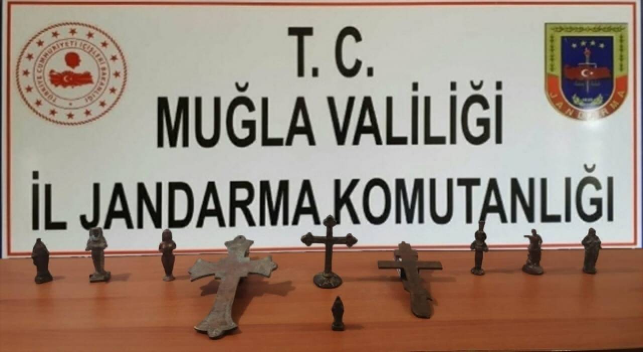 Muğla’da tarihi eser kaçakçılığı operasyonunda bir kişi yakalandı