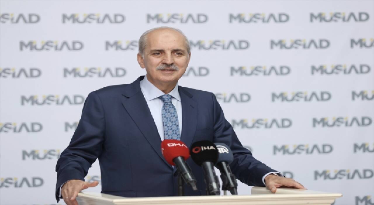 AK Parti Genel Başkanvekili Numan Kurtulmuş, MÜSİAD Genel Merkezi ziyaretinde