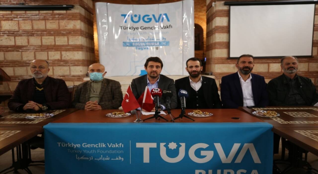 Bursa’da sivil toplum kuruluşlarından TÜGVA’ya destek açıklaması