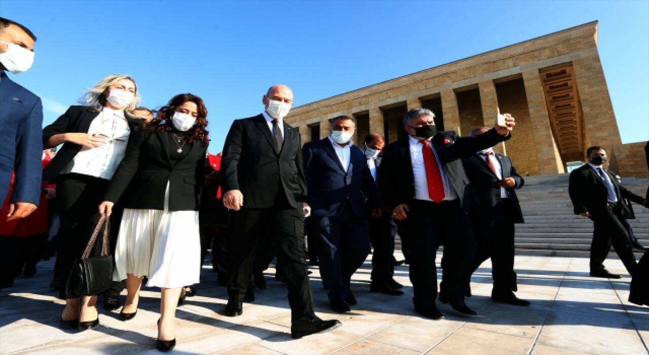 İçişleri Bakanı Soylu Anıtkabir’de