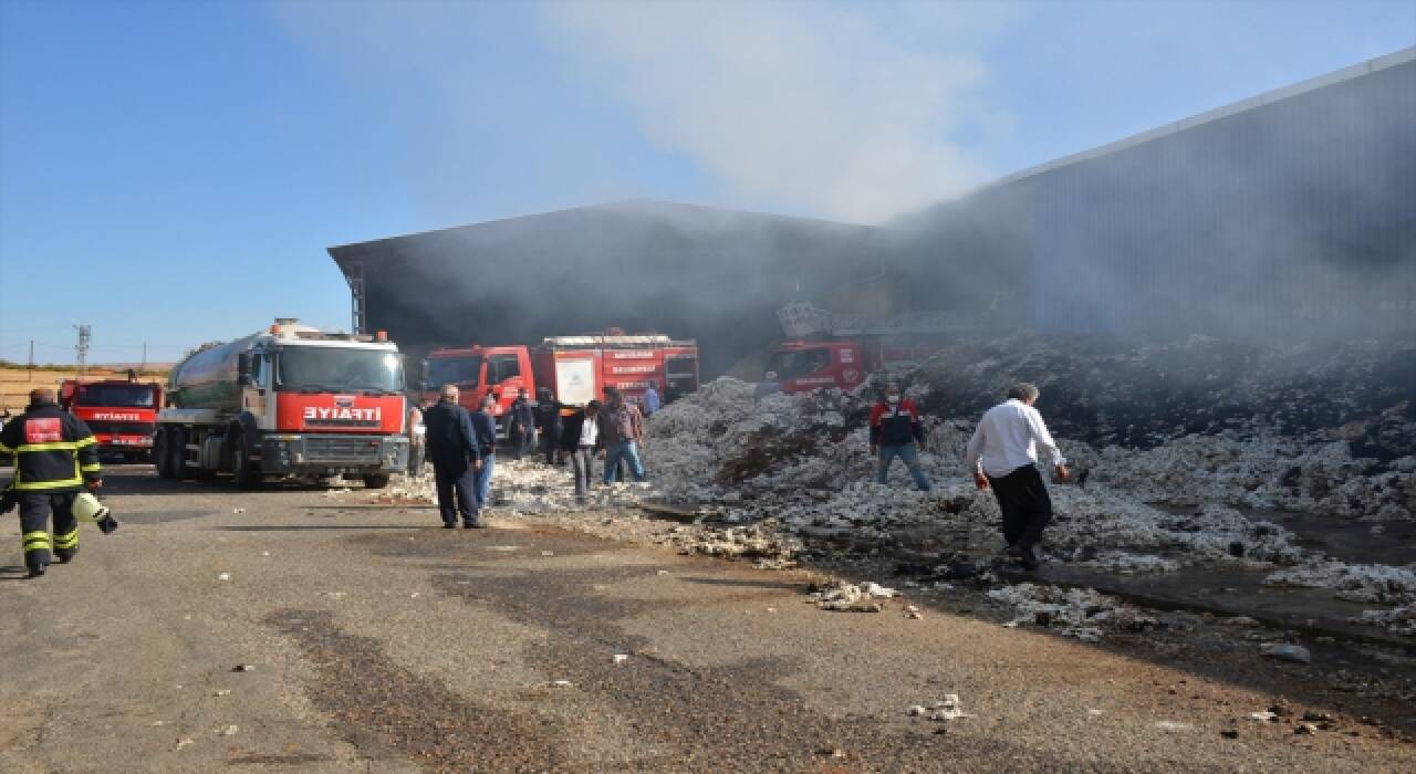 Adıyaman’da çırçır fabrikasında çıkan yangın kontrol altına alındı