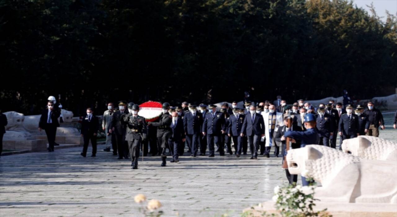 Emniyet Teşkilatı’ndan Atatürk’ün vefatının 83. yılında Anıtkabir’e ziyaret