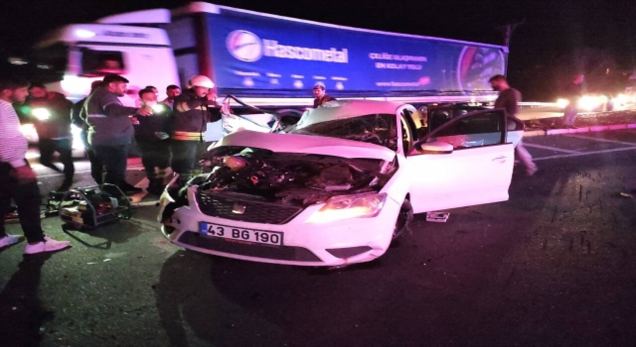 Konya’daki trafik kazasında 1 kişi öldü, 2 kişi yaralandı