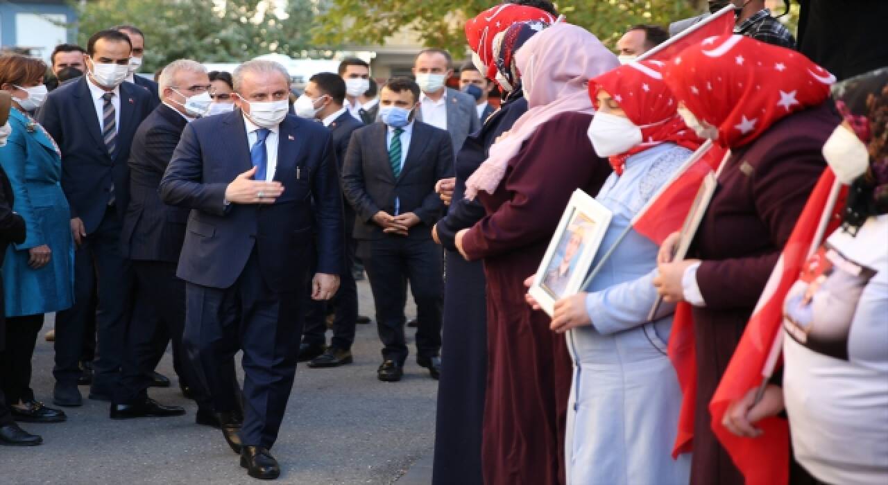 TBMM Başkanı Mustafa Şentop'tan Diyarbakır annelerine ziyaret!