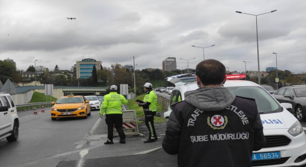 Beşiktaş’ta drone ile denetim