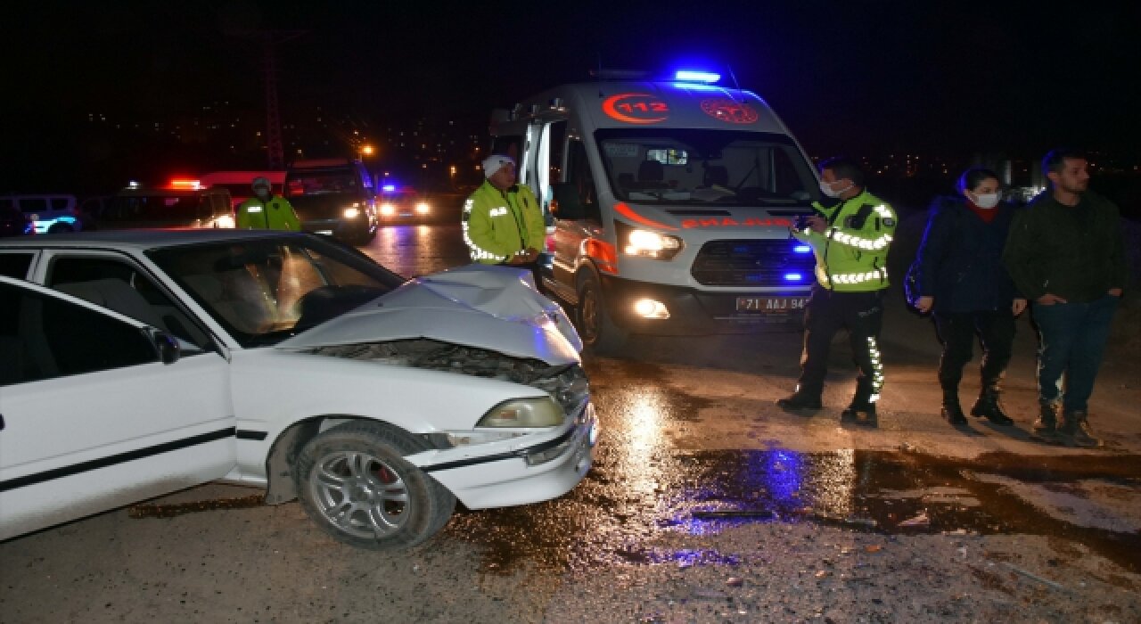 Kırıkkale'de KORKUNÇ kaza!