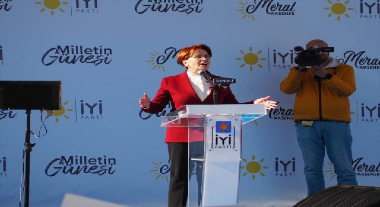 İYİ Parti Genel Başkanı Meral Akşener açıklamalarda bulundu