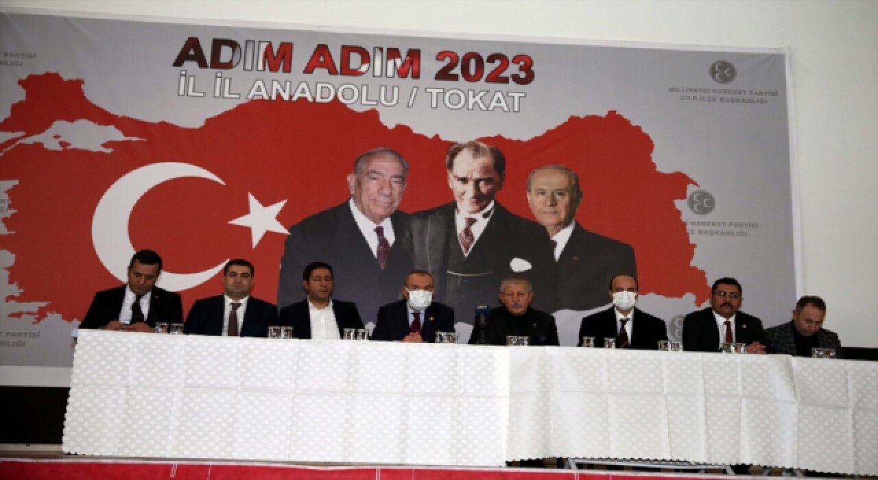 MHP’li Yıldırım, Tokat’ta ”Adım Adım 2023, İl İl Anadolu” Toplantısı’nda konuştu: