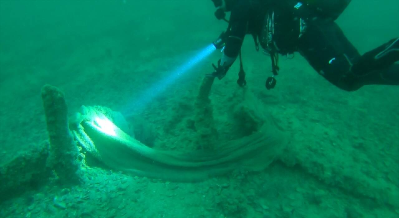 Çanakkale Boğazı’ndan 250 kilogram hayalet ağ temizlendi