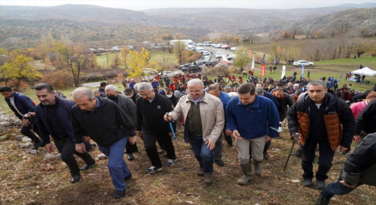 Terörden arındırılan Lice kırsalında doğa yürüyüşü yapıldı