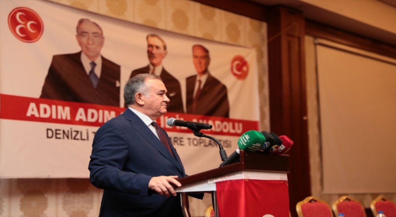 MHP’li Akçay, Denizli’de ”Adım Adım 2023, İl İl Anadolu” Toplantısı’nda konuştu: