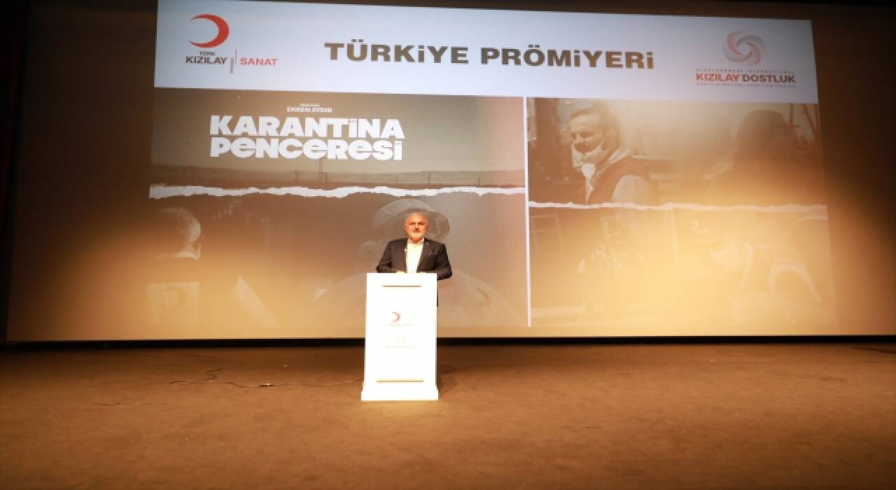 Kızılay gönüllülerinin fedakarlığını anlatan ”Karantina Penceresi” filmi vizyonda