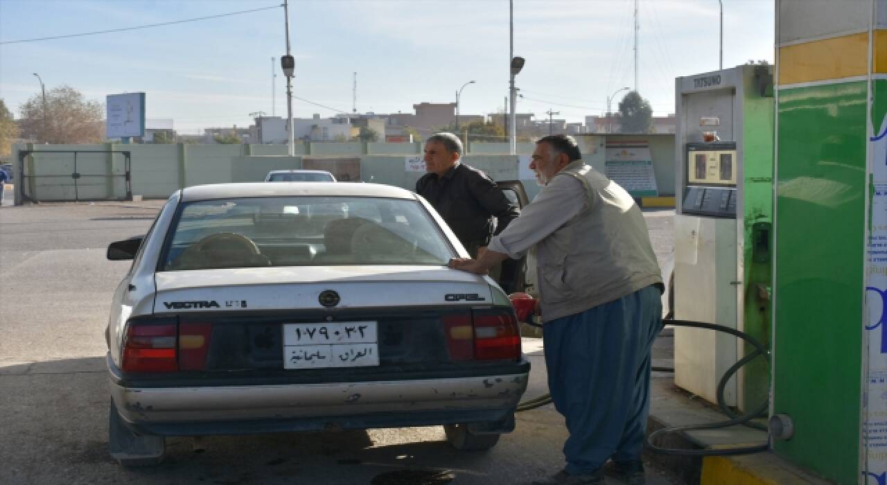 Petrol zengini Kerkük’te akaryakıt krizi yaşanıyor