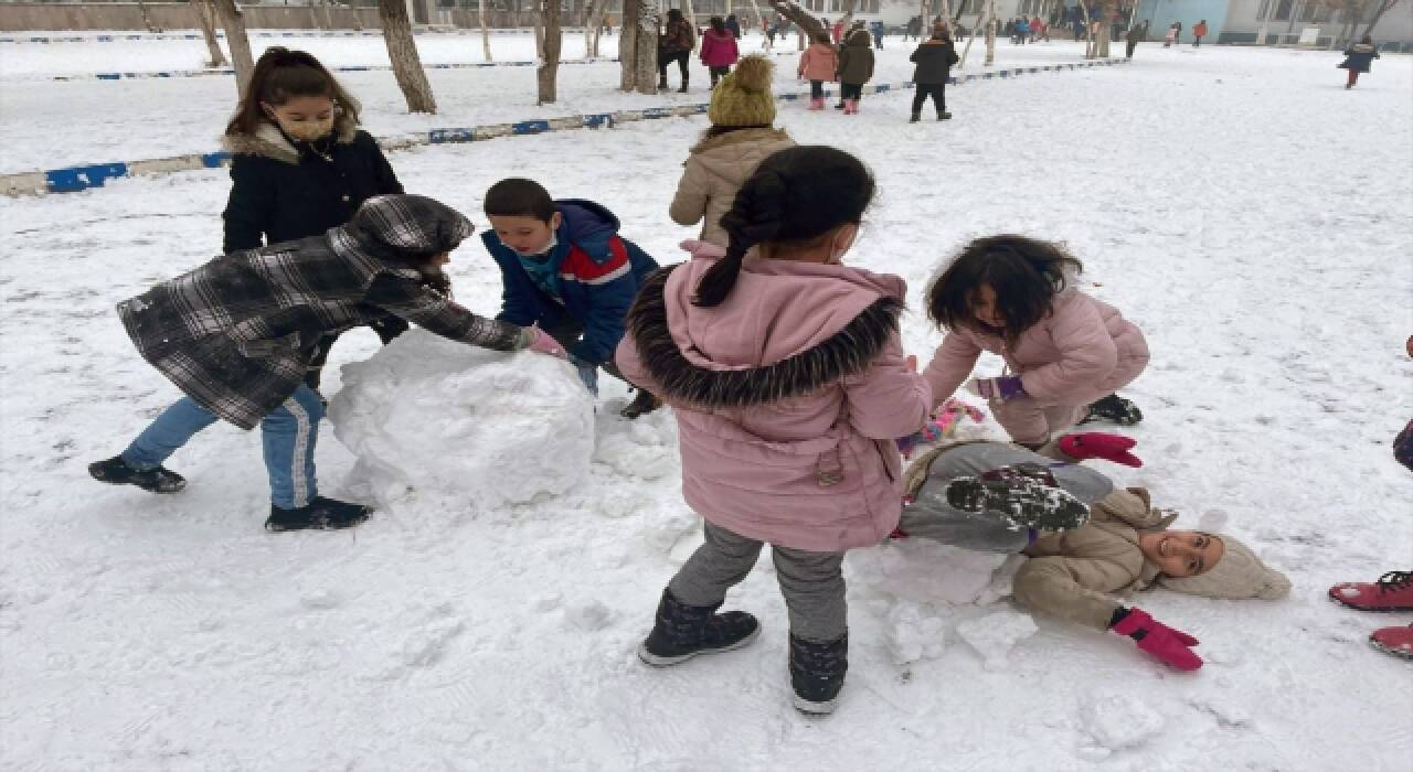 Erzurum, Ardahan, Ağrı ve Kars’ta kar yağışı etkili oldu