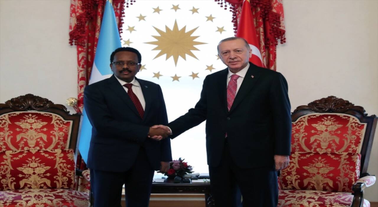 Cumhurbaşkanı Erdoğan, Somali Cumhurbaşkanı Farmajo ile görüştü