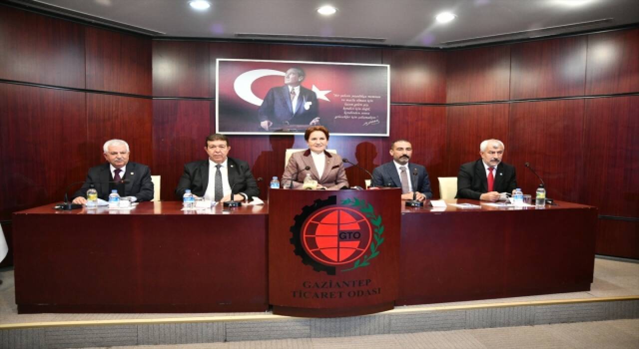 İYİ Parti Genel Başkanı Meral Akşener, Gaziantep’te