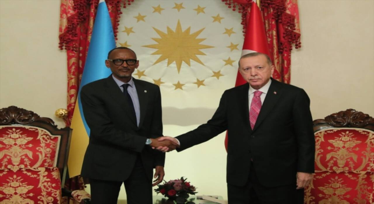 Cumhurbaşkanı Erdoğan, Ruanda Cumhurbaşkanı Kagame ile görüştü