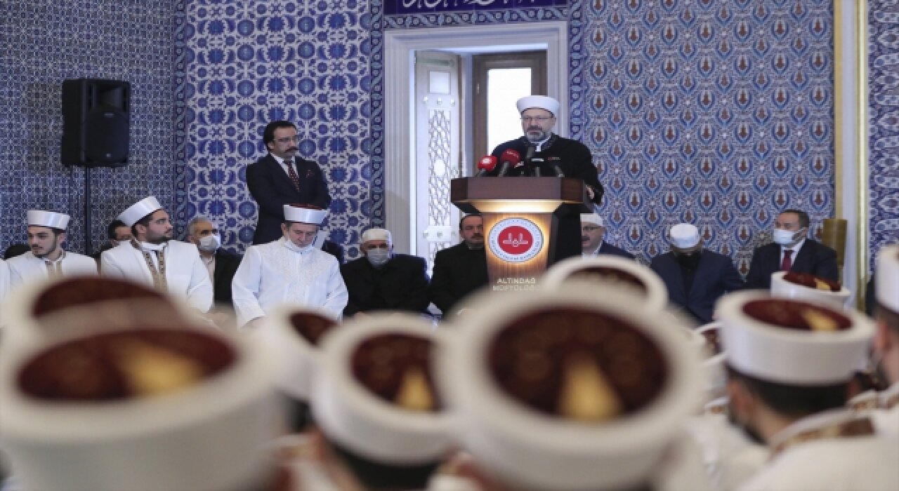 Diyanet İşleri Başkanı Erbaş hafızlık icazet töreninde konuştu: