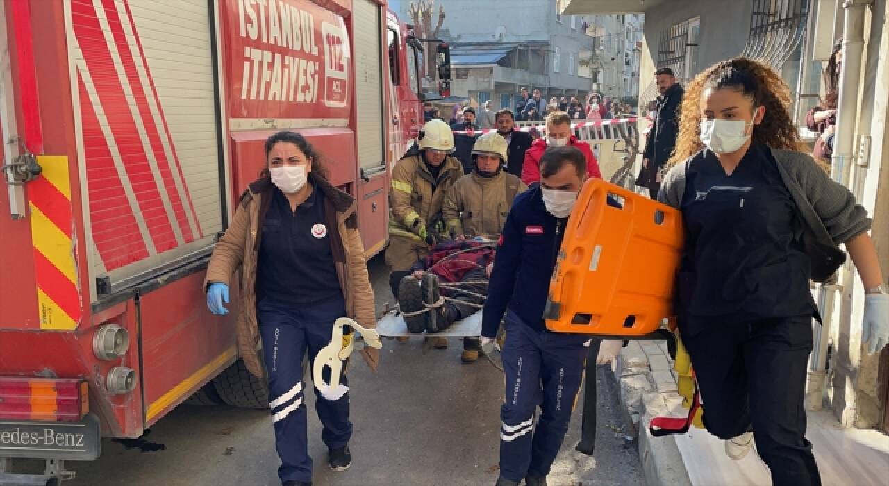 Avcılar’da bisiklet sürerken su kanalına düşen kişi yaralandı