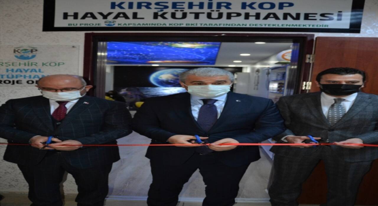 Kırşehir’de KOP desteğiyle uzay ve astronomi temalı Hayal Kütüphanesi açıldı