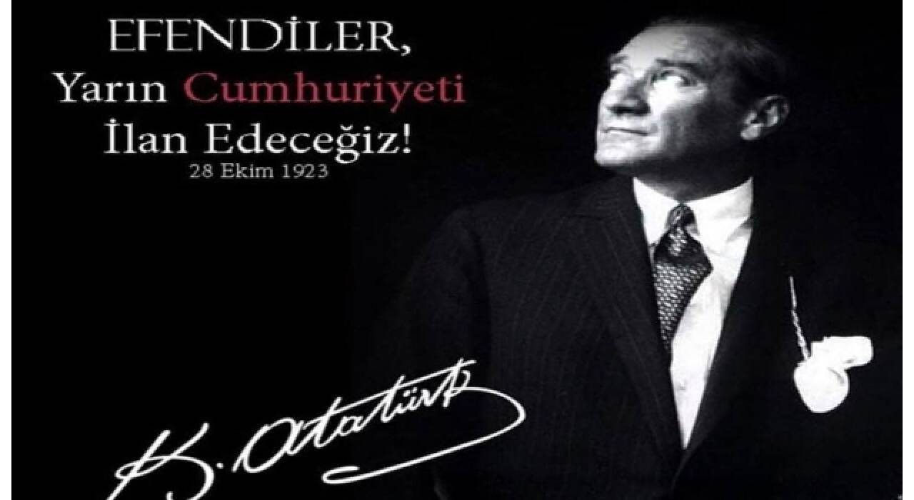 Cumhuriyetin 98. yılına özel 29 Ekim Cumhuriyet Bayramı kutlanıyor