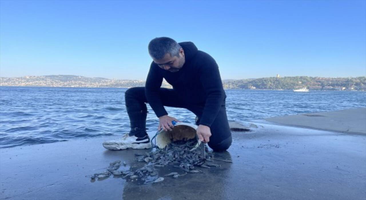 İstanbul Boğazı'nın gönüllü temizlikçisi