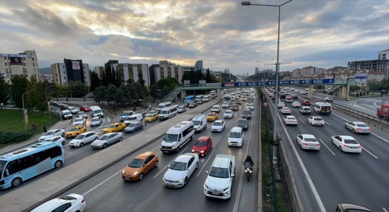 İstanbul'da pazartesi trafiği