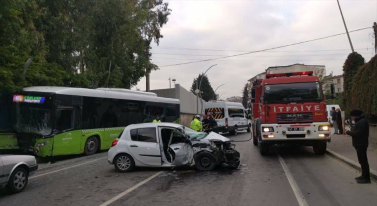 Kocaeli'de feci kaza