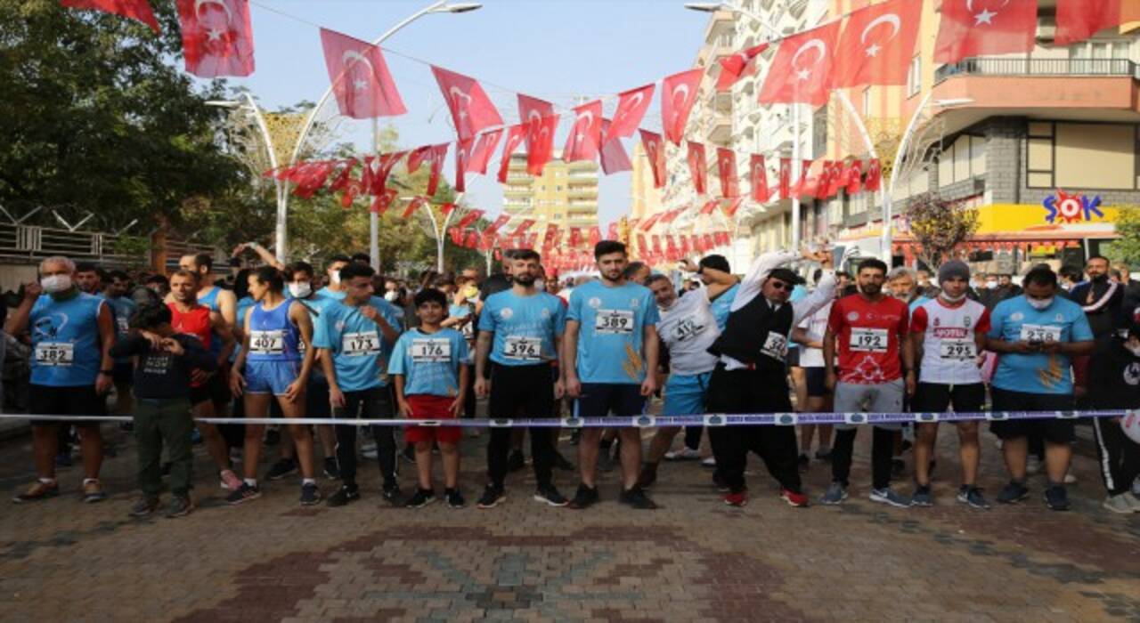 Mardin'de maraton koşusu