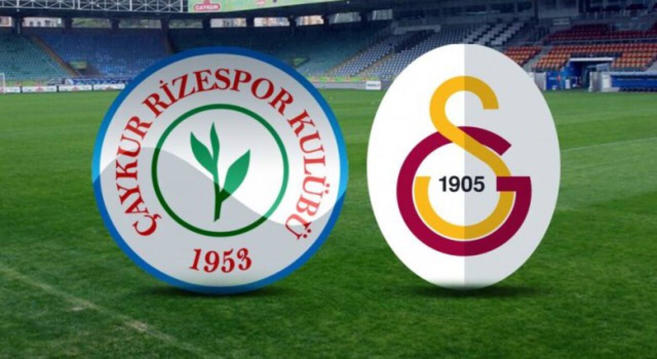 Rizespor- Galatasaray maçını canlı izle!