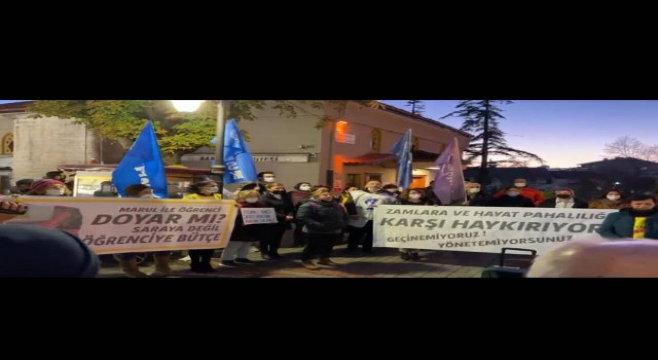 Bartın'da hükümete karşı protesto