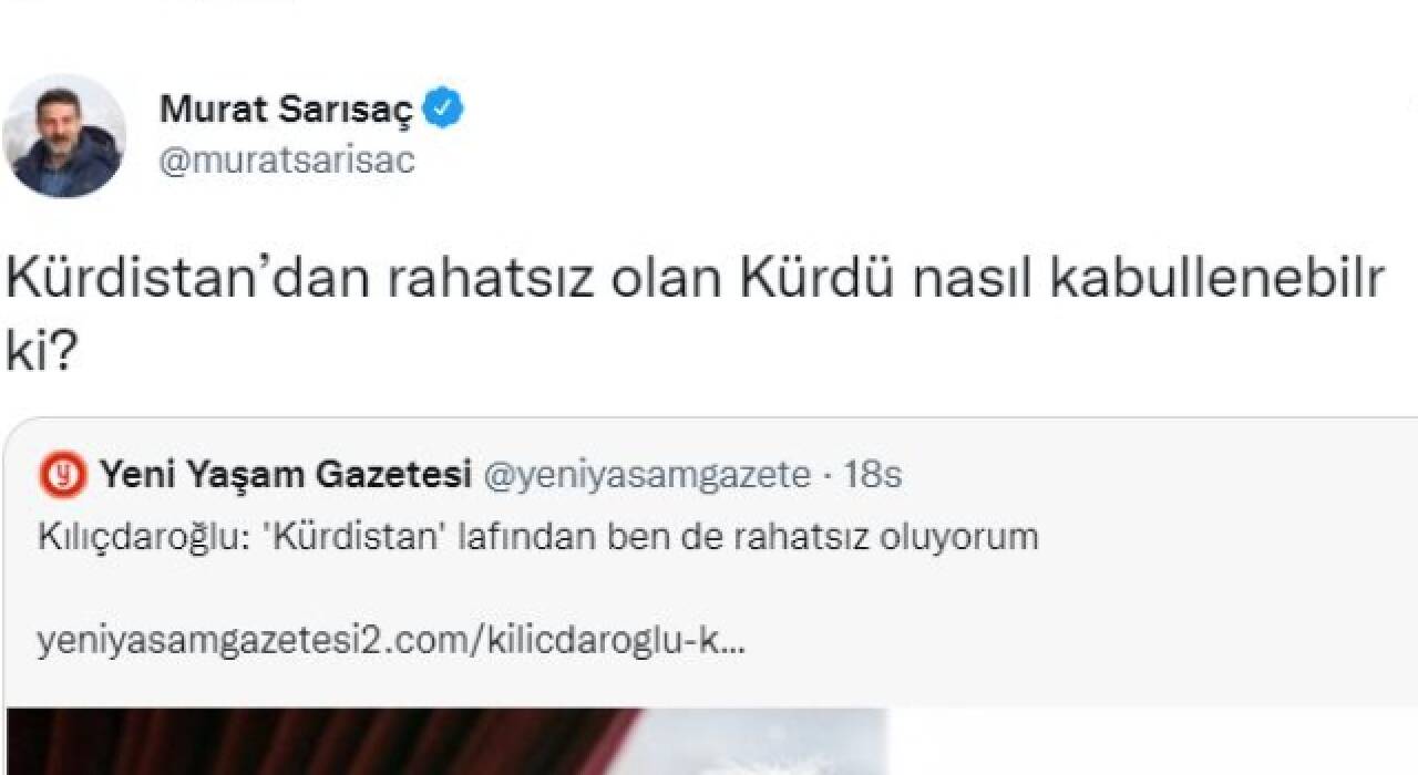 Kılıçdaroğlu'nun 'Kürdistan lafından rahatsız oluyorum' sözlerine HDP'den yanıt gecikmedi