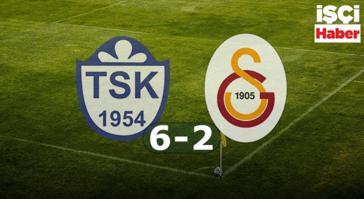 Galatasaray-Tuzlaspor hazırlık maçında büyük fark