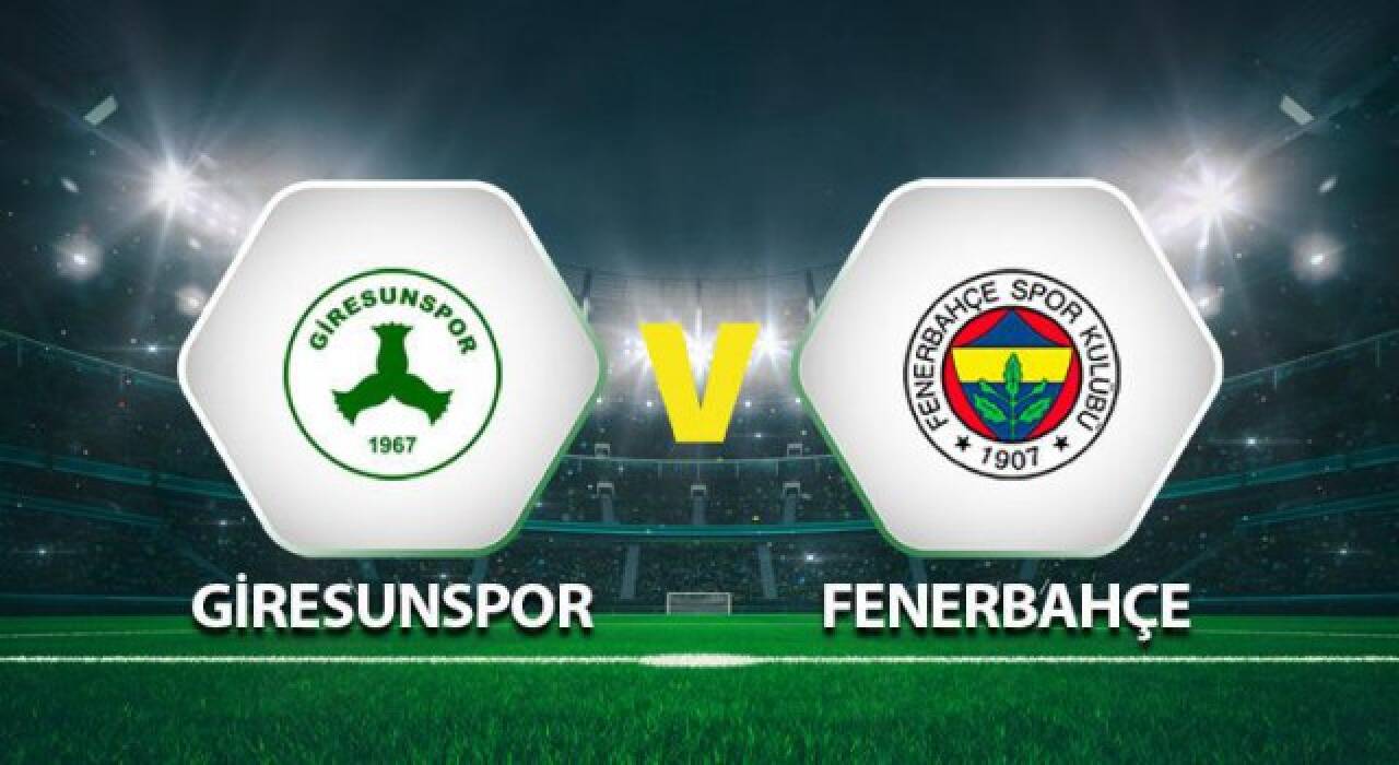 Fenerbahçe- Giresunspor maçında neler oldu ? İşte maçın özeti