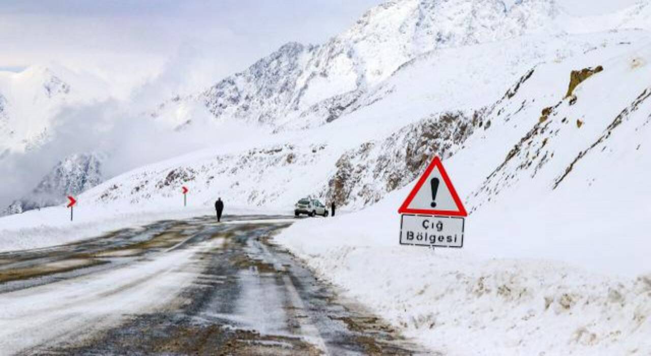 Meteoroloji'den uyarı: Çığ, buzlanma ve dona dikkat!